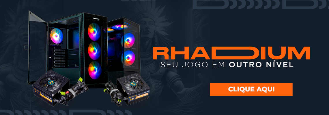 Gabinete e fonte gamer